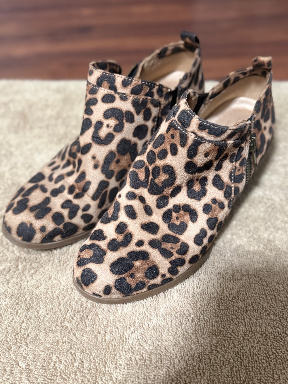 Soul Naturalizer Leopard Print Ankle Booties